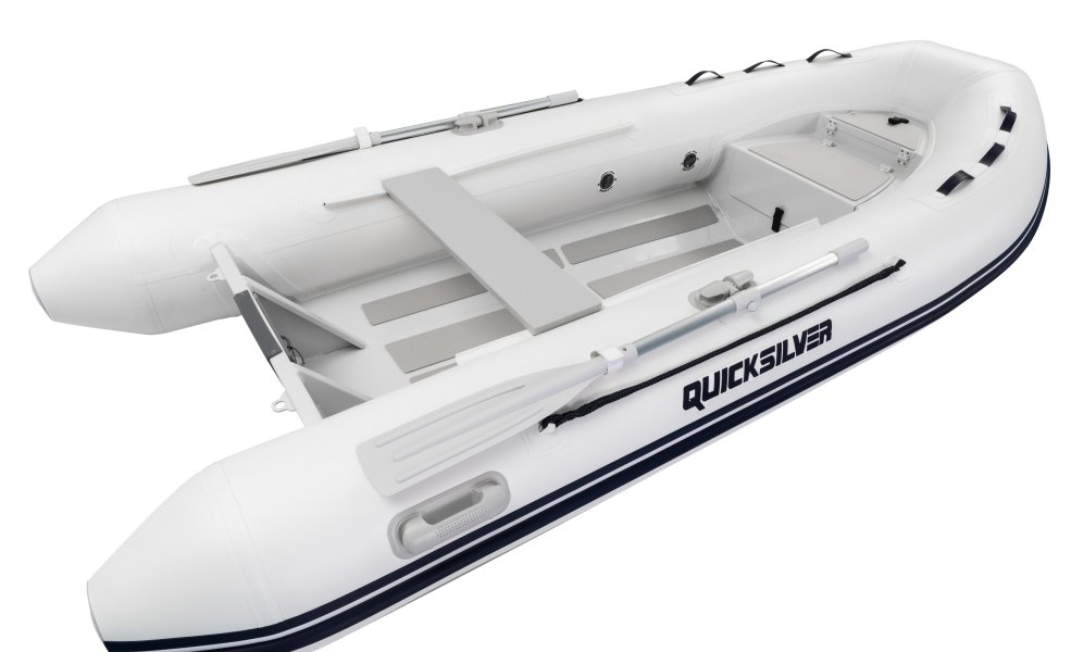 Quicksilver 350 Aluminium RIB Hvid - 0