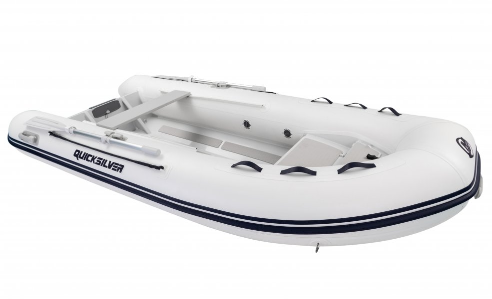 Quicksilver 350 Aluminium RIB Hvid - 0